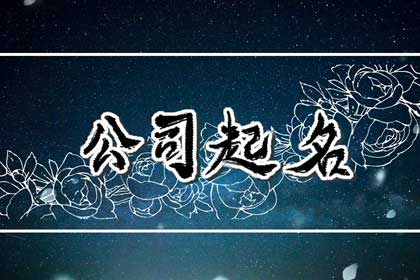  大气广告公司取名大全集,300个注册公司用名字大全